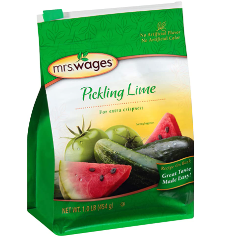 Pickling lime
